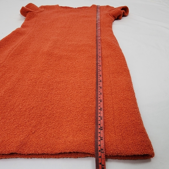 Whistles UK Vintage Mod 60s Style Dress Boucle Wool Crew Neck Mid Century Retro - Picture 15 of 16